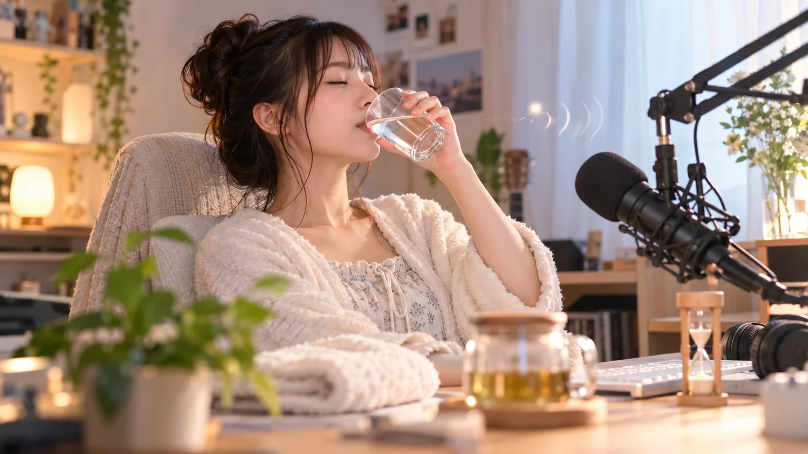 長時間の音声配信で喉を守るには？声のケアの基本