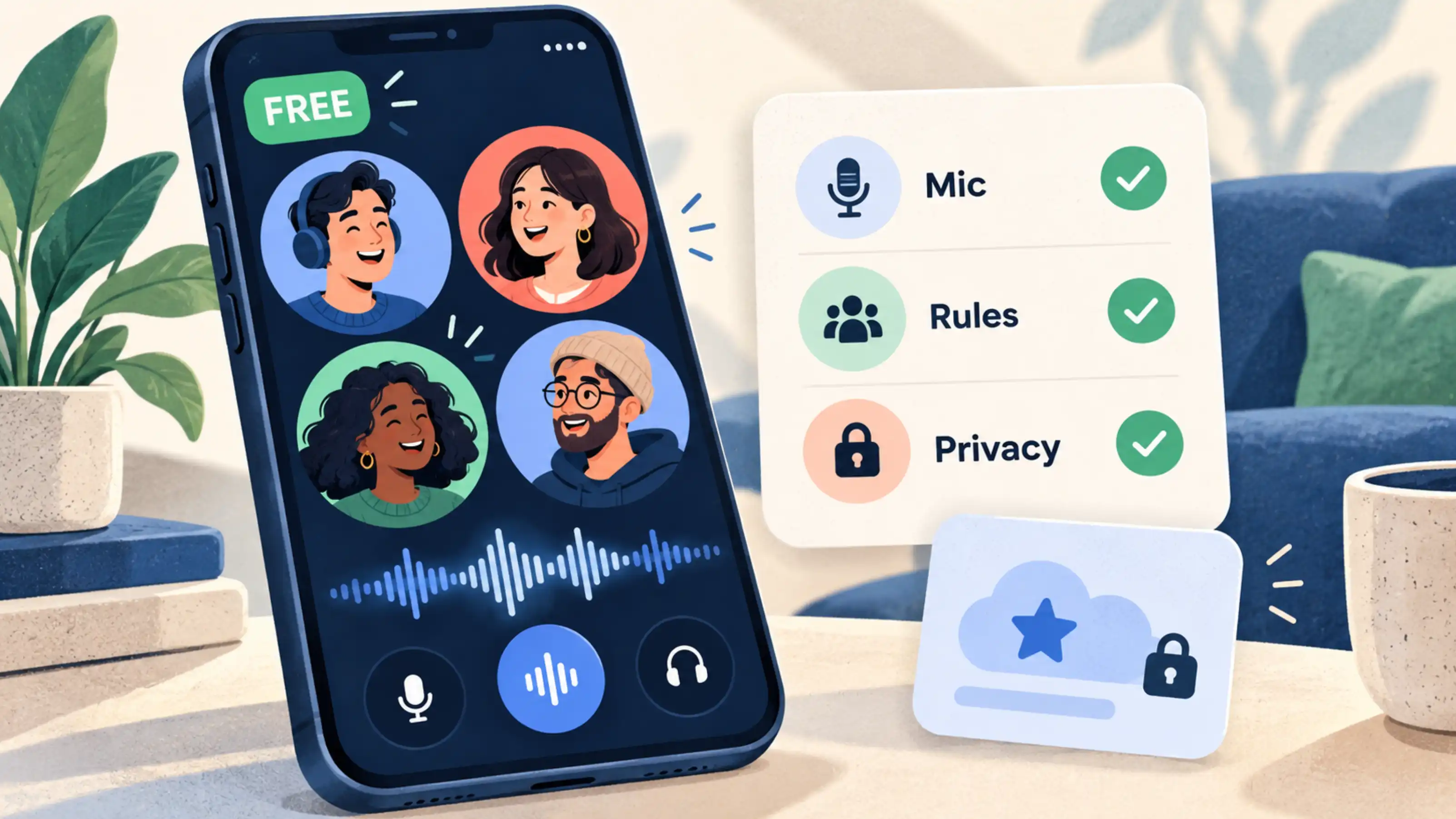 Free Voice Chat: What Is Included and What to Check