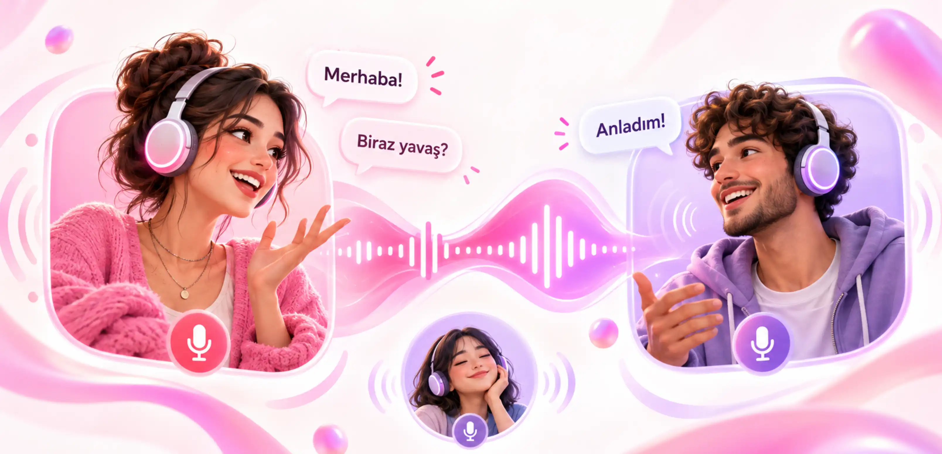 Yabancılarla Sesli Sohbet Ederken Dil Engeli Nasıl Aşılır?