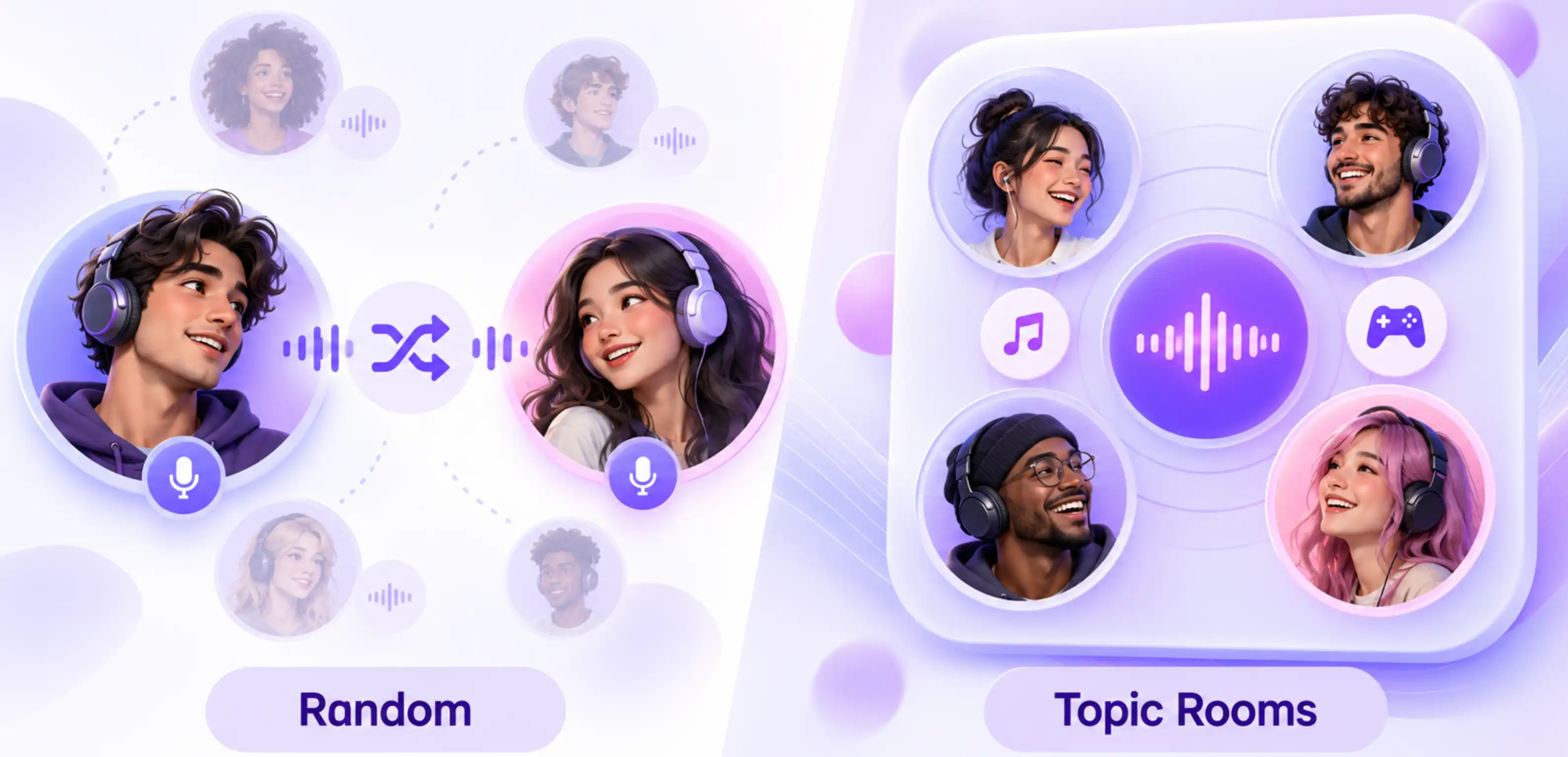 Random Voice Chat vs. Topic-Based Voice Rooms: Which Fits You?